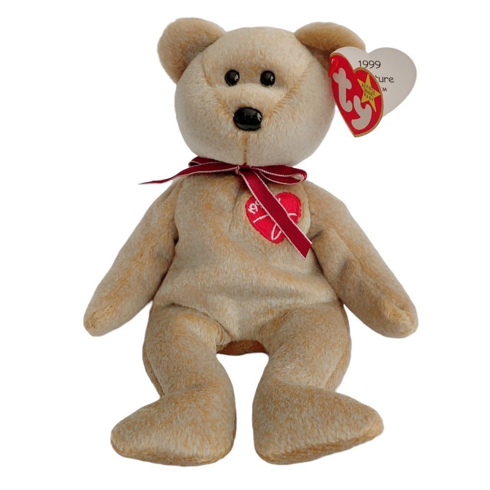 1999 TY Signature Bear Beanie Baby